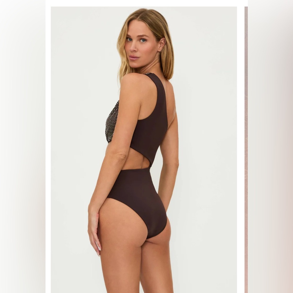 Beach Riot Anja One Piece Java Jewel- Size Small - Picture 2 of 12